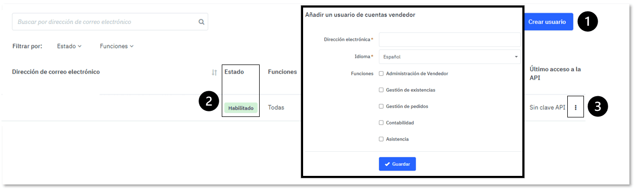 gestionar usuarios