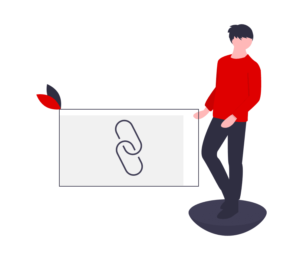 undraw accorciatore di link mvf6